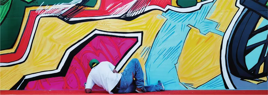 Mural MAZECREW — artă urbană, lucrarea 4