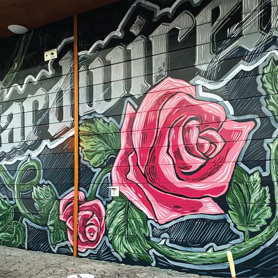 Mural MAZECREW — artă urbană, lucrarea 7