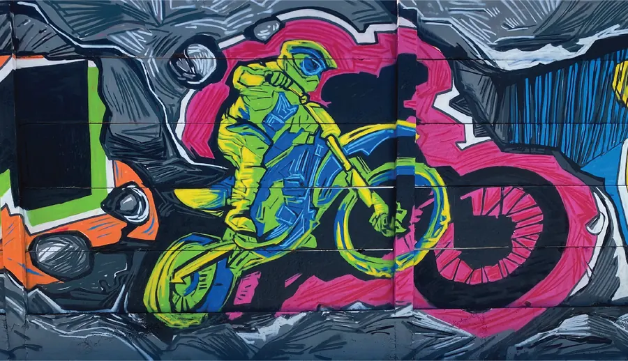 Mural MAZECREW — artă urbană, lucrarea 17