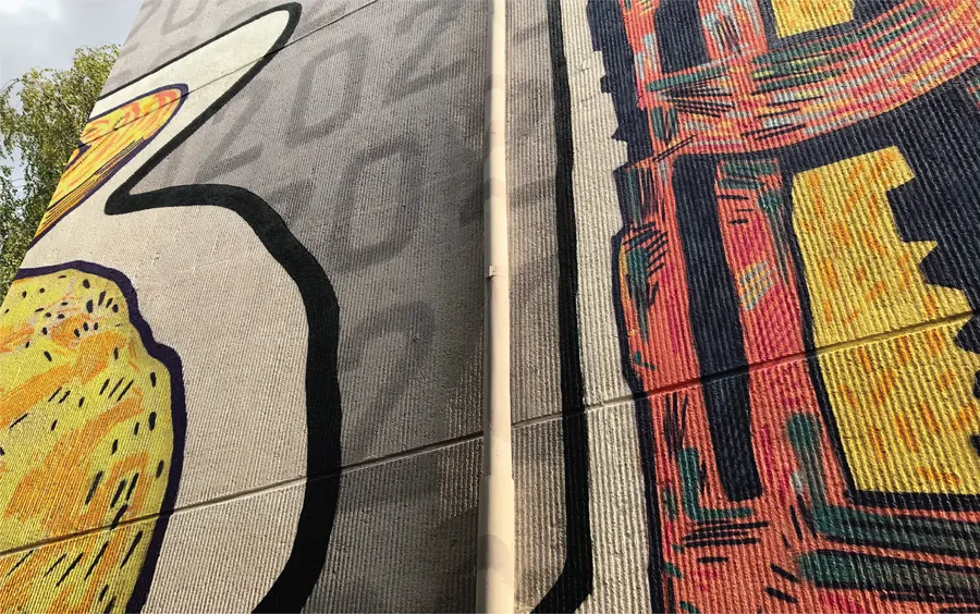 Mural MAZECREW — artă urbană, lucrarea 26