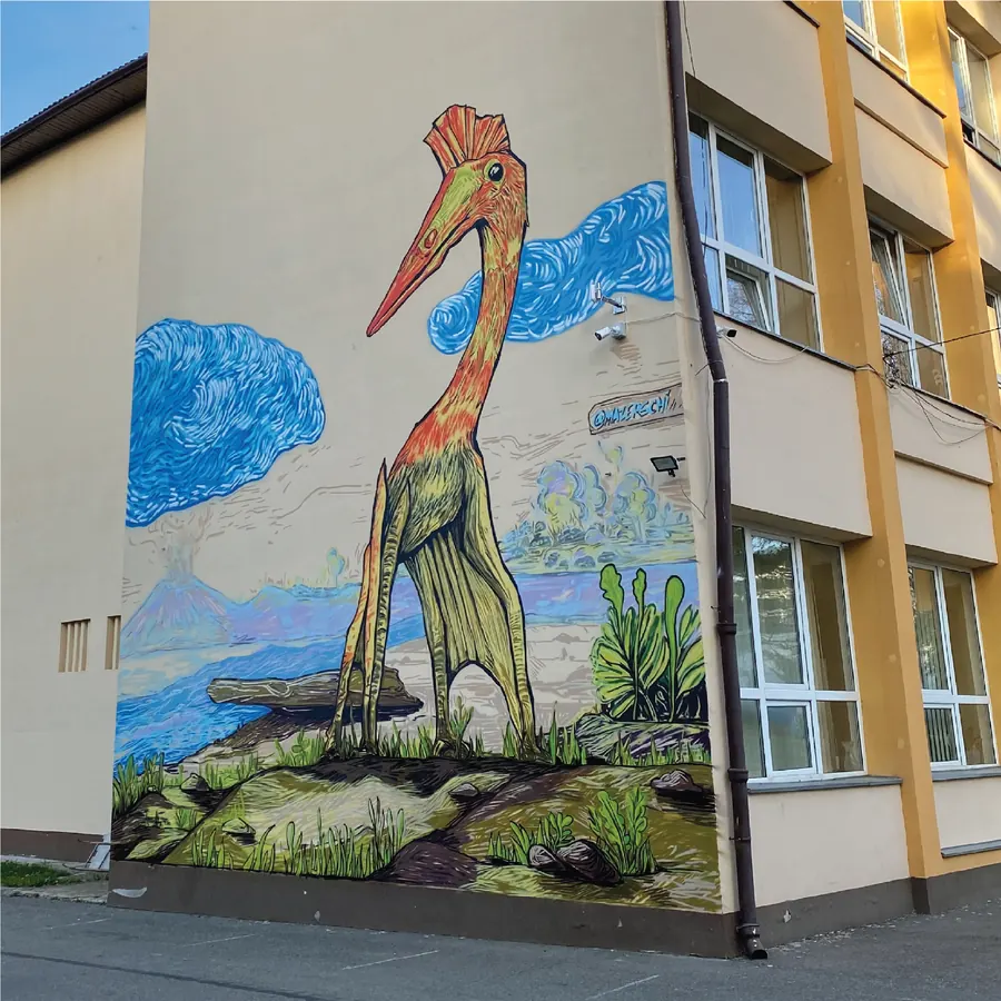 Mural MAZECREW — artă urbană, lucrarea 29
